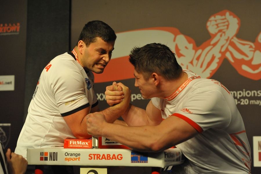 XXII European Armwrestling Championships Day