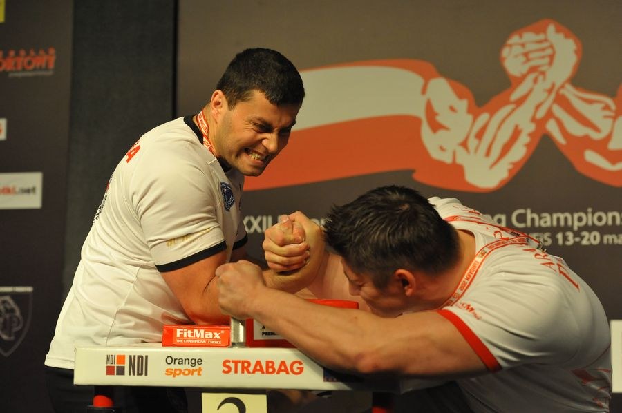 XXII European Armwrestling Championships Day