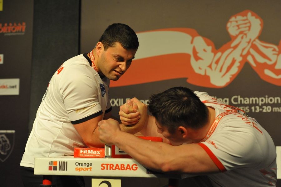 XXII European Armwrestling Championships Day