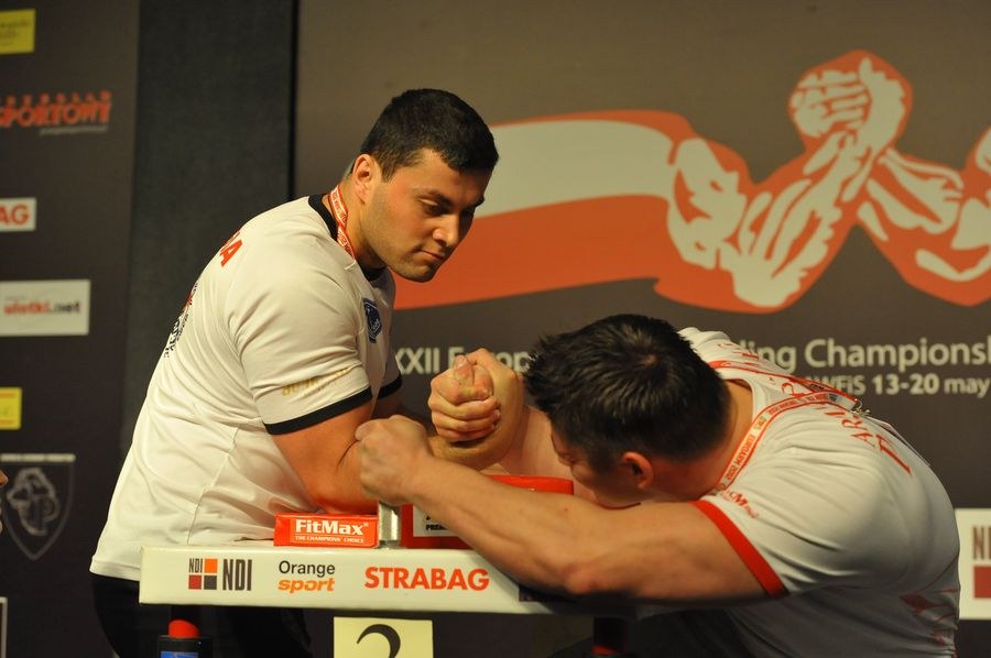 XXII European Armwrestling Championships Day