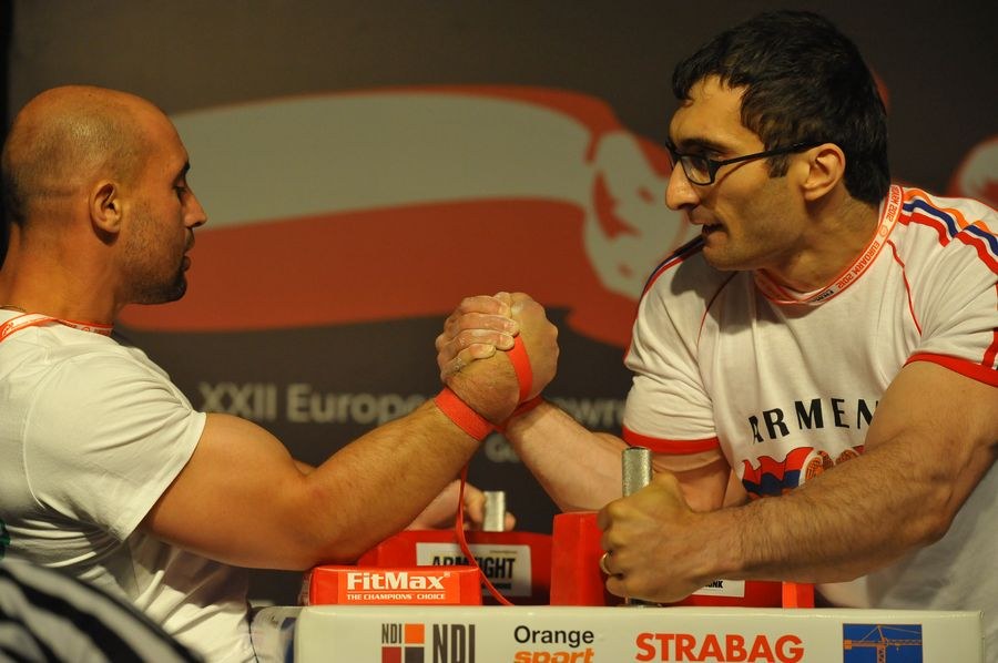 XXII European Armwrestling Championships Day
