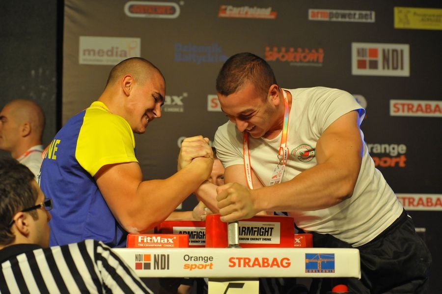 XXII European Armwrestling Championships Day