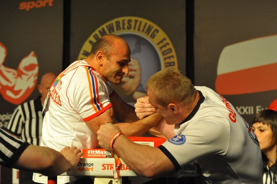 XXII European Armwrestling Championships Day