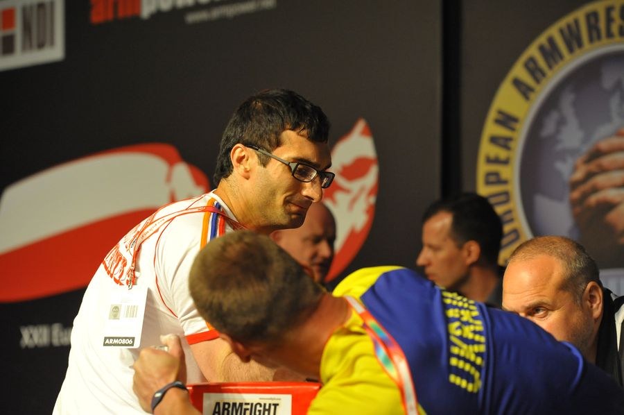 XXII European Armwrestling Championships Day