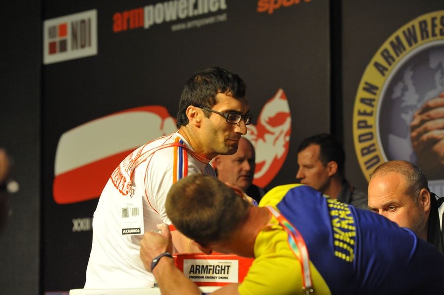 XXII European Armwrestling Championships Day