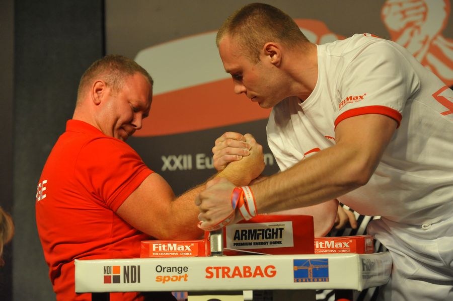 XXII European Armwrestling Championships Day