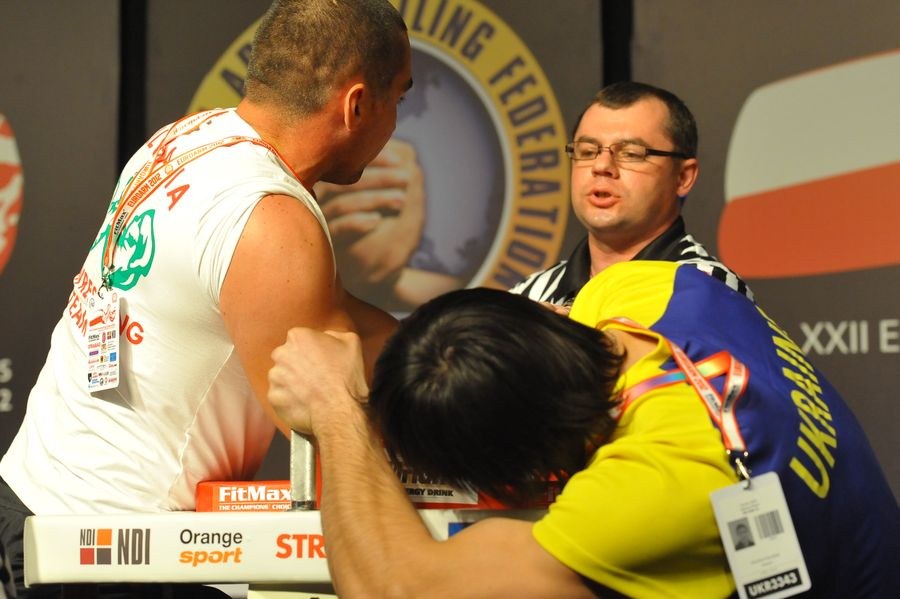 XXII European Armwrestling Championships Day