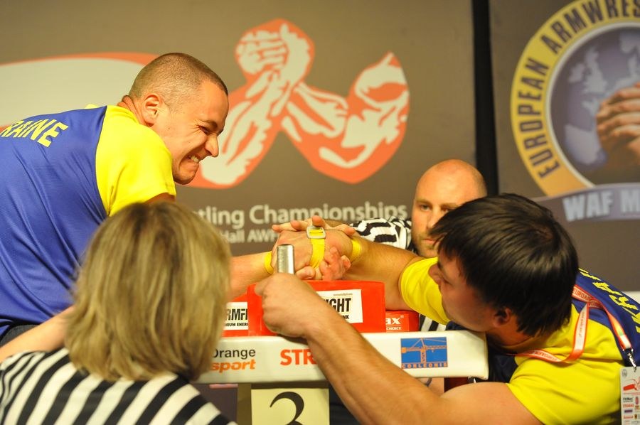 XXII European Armwrestling Championships Day