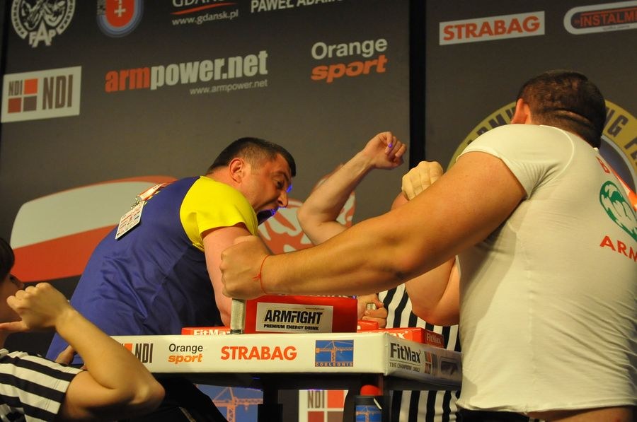 XXII European Armwrestling Championships Day