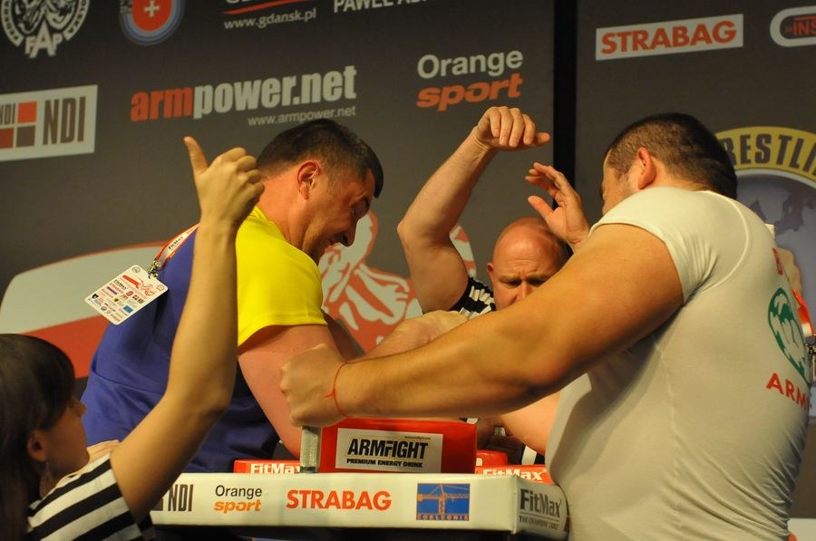XXII European Armwrestling Championships Day