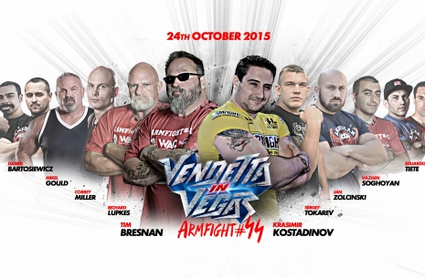 The next "Vendetta in Vegas" is going to become The Biggest Armwrestling Tournament Ever