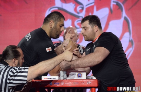 European Championship: senior classes, right hand