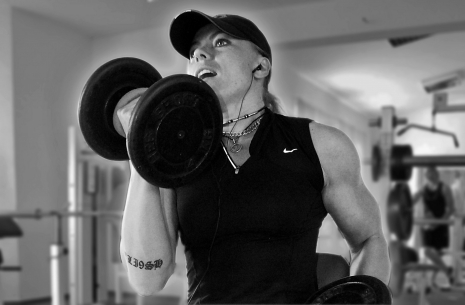 She loves to push the borders of human capabilities