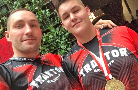 IN ARMWRESTLING SINCE BIRTH!