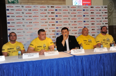 Press conference before the Nemiroff World Cup