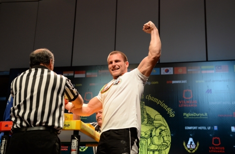 World Armwrestling Championship 2014. Senior: resume