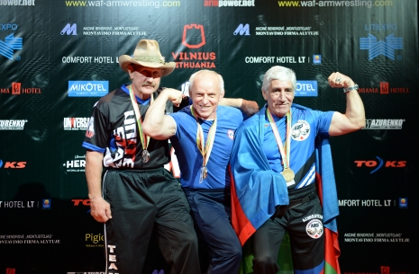 World Armwrestling Championship 2014. Junior and masters, left hand