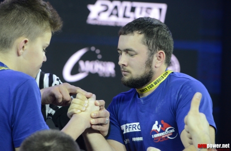 Dmitry Shubaba: Armwrestling is the power of the hands and the desire to win.