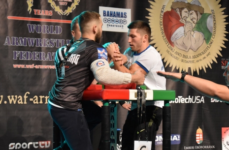 World champion in armwrestling, European champion in ... powerlifting!