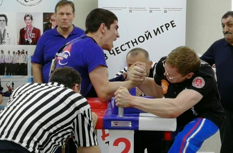 Through sportsman's eyes: Russian para-armwrestling championship