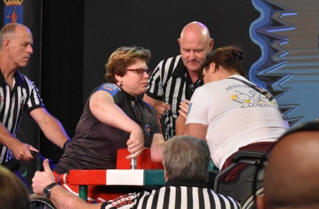 Para-armwrestling and masters: the 3rd day of the Worlds