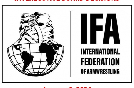 IFA EXECUTIVE BOARD DECISIONS