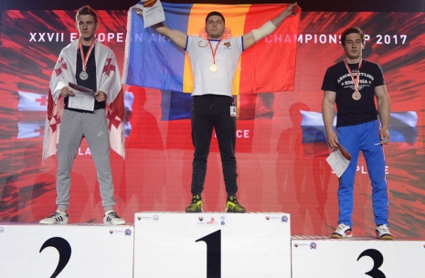 From powerlifting to armwrestling: Oleg Tudorean