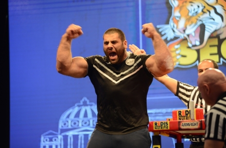 Big, strong and charismatic Levan Saginashvili