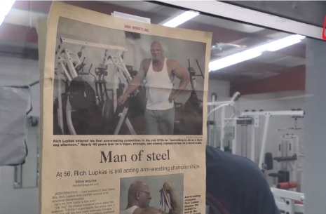 Richard Lupkes - huge man of steel