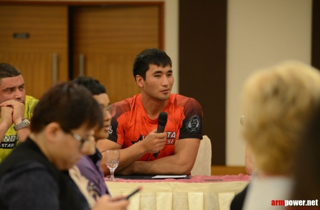 Terzi: I wish Ongarbaev the best!