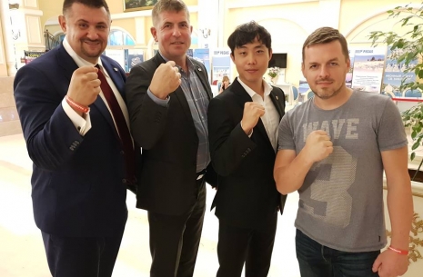 Igor Mazurenko takes off to Korea.