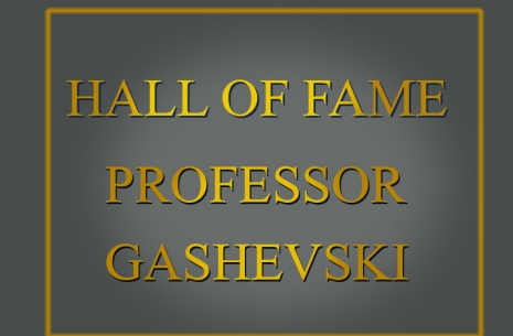 PROFESSOR GASHEVSKI